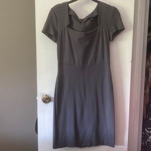 Dark grey dress for work